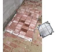 Flush Mount Septic Tank Covers for Concrete/Stone/Tile/Brick Flooring, Concealed Inspection Cover Heavy Duty, Underground Catch Basin(50x50x8cm (19 3/4x19 3/4x3 1/8"))