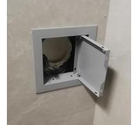 Flush Mount Wall Access Door Panel, 6 8 10 12 14 16 18 20 22 24 26 28 in Inspection Door, Waterproof Access Hole Cover for Shower Bathtub(Gray,200x150mm(8x6in))