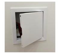 Flush Mounted Access Door Panel for Drywall 35x64 35x50 25x60 30x30 30x48, Customize Plumbing Access Cover Plates Aluminium, Press Magnetic Service Doors(White,10x19"/25x48cm)