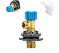 Flush-Mounted Cistern Shut-off Valve WC, Brass Angle Valve 3/8 Inch, Compatible with Geberit Cistern Replacement Parts 21245 8, 240269001 & K12088, for Bathroom Flush-Mounted Systems