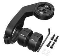 Flush Out-Front Bike Mount for Garmin Edge GPS Computer, IIISOGNO Extended Cycling Handlebar Mount for Edge MTB/1050/1040/1030/1000,850/840/830/820/810,550/540/530/520/510,200/130/25,Explore 2,Touring