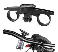 Flush Out Front Mount - Bike Bike Computer Bracket Aluminum Alloy | Aero Handlebar TT Triathpay Speedometer Camera Mount | Bicycle GPS Holder For 22.2MM 25.4MM Handlebar
