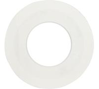 Flush Valve Base Sealing Washer Compatible with Geberit 816.418.00.1 - Silicone Gasket Seal Ring (Non-OEM Replacement, Clear)
