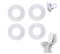 Flush Valve Seal 4pcs Diaphragm Base Sealing Washer Replacement, Drain Valve Water Stop Rubber Ring Gaskets Parts for Geberit 816.418.00.1