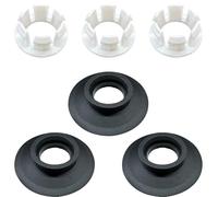 Flush Valve Seal Compatible with Ideal Standard, 3Pcs Replacement Flush Valve Seal & Clips for Ideal Standard Armitage Shanks Flush Valves SV01967 for Toilet Cistern