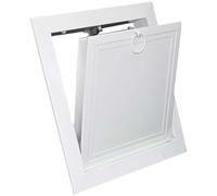 Flush Wall Access Door, Hatch Metal Panel with Handles, Bathroom Services Inspection Hole Cover Ceiling Mounted for Drywall, Plumbing, Electrical(30x32in/76x81cm)