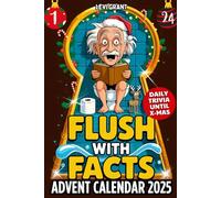 Flush With Facts - Advent Calendar: 24 Days of Curious Fun Facts and Toilet Trivia | A Funny Bathroom Gift for Men and Women