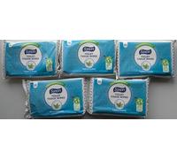 Flushable Toilet Tissue Wipes, 200 Wipes, 5 x 40, Plastic Free