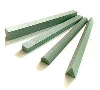 Flushbay Piece Sharpening Stone Set Assorted Shapes Chisel Sharpening Stone Kit Wood Carving Knife Sharpener Tool Assorted Shapes Sharpening Stones Polishing Stone Set (Green)