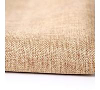 Flushbay Speaker Grill Cloth Linen Speaker Fabric Protective Dustproof Mesh Cloth Stereo Fabric Replacement for Home Stage Speakers, Media Cabinet, KTV Box-Two Layers(50 * 146cm-Brown)