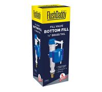 FlushDaddy Flush Daddy Nj208 Bottom Entry Anti Syphon Adjustable Wc Toilet Fill Valve 1/2 Inch Brass Tail