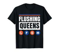 Flushing, Queens, New York City, Trains, Metro, Subway, Big Apple T-Shirt