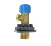 Flushmount Angled Connection Valves Made from Strong Brass Material Delivering Uninterrupted Service in Any Setting