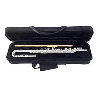 Flute 16 Close Holes C Key Silver Plated Flute Cupronickel MFL-689