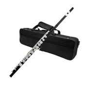 flute 16 Flute Open Holes C Key Flute Professional Silver Plated Flute With Box Stick Gloves