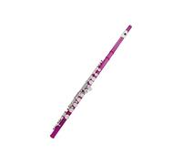 Flute 16-hole Flute In C Key White Copper Body Rose Beautiful Sound