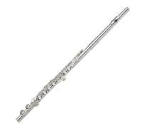 flute 16-hole silver-plated C-key flute instrument for beginners to take the grading test with bright tone