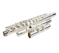 flute 16-hole silver-plated closed-hole flute for beginners and grading exams open and closed