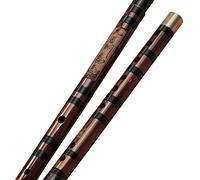 Flute ，5 Years Old Bitter Bamboo Flute Flute Traditional Handmade Musical Instruments Gift Package Flute