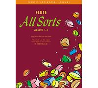 Flute All Sorts Grades 1-3 [Trinity Repertoire Library] (Flute and Piano): Flute Teaching Material