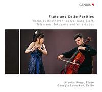 Flute and Cello Rarities: Works by Beethoven, Bozza, Karg-Elert, Telemann, Tokuyama and Villa-Lobos