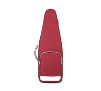 Flute Bag Double Backpack, Oxford cloth Flute Case 5-Piece Bamboo Flute Case with Separate Inner Pocket for Sheet Music (red)