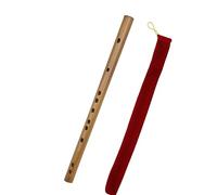 Flute Bitter Bamboo Key Of G/F/E/D/C Dizi Traditional Chinese Woodwind Instrument With A Storage Bag bamboo flute instrument (Color : Key of C)