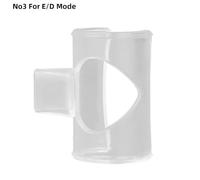 Flute Blowing Aid for Beginners, Mouth Blower Whistle with C/D/E/F/G Key Tone Options, Stainless Steel Mouthpiece, Easy to Blow Practice Tool, White or Transparent