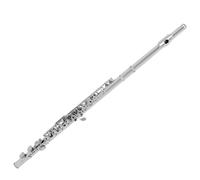Flute Brass Nickel Plated Selected Material 16 Holes C Tone Woodwind Instrument Flute For Beginners