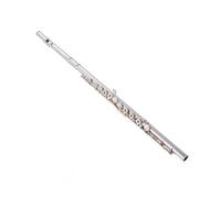 flute C-key Flute Open And Close Dual-purpose Flute 17-hole Silver-plated Flute French Button Flute