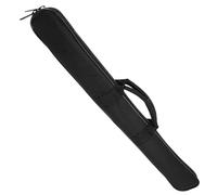 Flute Carrier Oxford Cloth Storage Bag with Internal Net Pocket | Black, Lightweight Portable Design, Protects Flute, Convenient to Carry, Simple Instrument Pouch for Students Random Color
