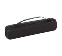 Flute Carrying Bag - Crushproof Technical Hardware, Slider Fastener Piece, Lightweight Portable Structure Unit, Slim | for Professional Stylist Musician Performance Accessory Item, Black, Refer to