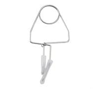 Flute Clips for Flute Pad Repair - Stainless Steel Wind Instrument Maintenance Tool with Rubber Grip, Compact 9.1 x 4.4 x 1 cm Musi