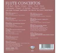 FLUTE CONCERTOS: C.P.E. BACH, BENDA, CHOPIN, DANZI NEW CD