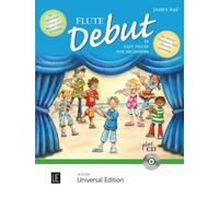 Flute Debut: 12 Easy Pieces for Beginners by James Rae (1-Jan-2011) Sheet music