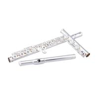flute Double silver-plated 17-hole open and closed dual-purpose closed-hole flute professional grading