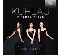 FLUTE EAST TRIO - KUHLAU 7 FLUTE TRIOS - CD - G4z
