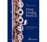 Flute Etudes: 48 Flute Etudes in All Keys, Vol. 2 - Paperback NEW Mary Karen Cla