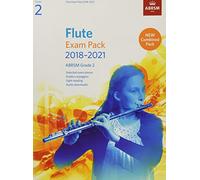 ABRSM - Flute Exam Pack 2018-2021 - Grade 2 - Score & Part, Audio Downloads, Scales & Sight-Reading