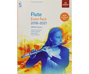 Flute Exam Pack 2018-2021, ABRSM Grade 5: Selected from the 2018-2021 syllabus. Score & Part, Audio Downloads, Scales & Sight-Reading (ABRSM Exam Pieces)