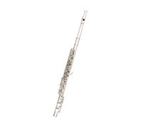 Flute Flute Easy To Play 16 Keys Silver-plated Nickel-plated Adult Performance(Nickel)