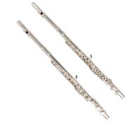 flute Flute Instrument 16-hole Open And Closed Hole Dual-purpose Flute Silver-plated Copper C Key