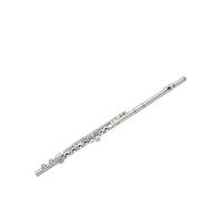Flute Flute Instrument Nickel Plated 16 Holes Beginner Flute C Key Band Performance(A)