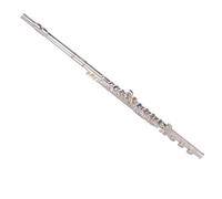 flute Flute Open And Closed Hole Dual-purpose Flute Instrument C Key White Copper Silver-plated Student Adult (Color : 16)