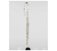 Flute Flute Silver Plated 16 Keys Flute Open Hole E-Flute Musical Instrument