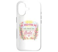 Flute Flutist Player Musician Easter Jesus Risen Girl Women Case for iPhone 17