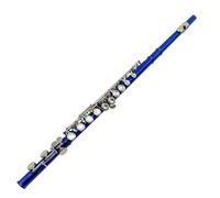 Flute for Beginner Colorful 16-hole Closed-hole Flute C Key E Key Flute For Beginners To Practice Professionally(C)