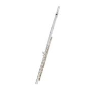 flute for beginners 16 closed hole curved with E key French key silver plated beginner professional