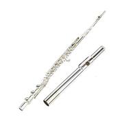flute for beginners 16-hole open and closed silver mouthpiece flute beginner exam instrument