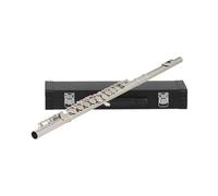 flute for beginners 16-hole silver flute E key nickel-plated C-tune flute for students' beginner exam performance flute